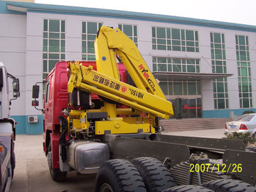 O caminhão do trator de Sinotruk montou guindastes as toneladas do equipamento 336hp 6×4 XCMG12 que Crane