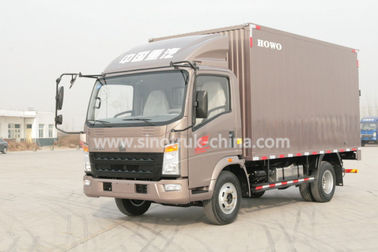 4x2 Euroii Howo 7000kg refrigerou o caminhão da caixa com motor de Yunnei e pneu de 6 triângulos