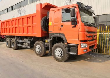 caminhão basculante 8x4 resistente de HOWO7 Sinotruk, 12 caminhão basculante de 50 toneladas das rodas 25M3