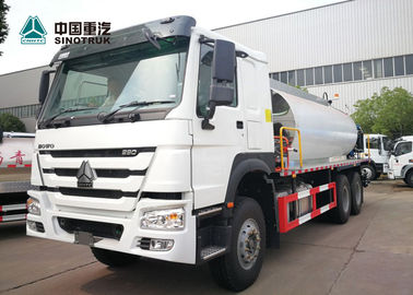 Caminhão de tanque líquido do asfalto de cbm do sistema de extinção de incêndios 10 do betume de Sinotruk Howo 290hp 4x2