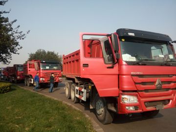 Caminhões de caminhão basculante 336hp de Sinotruk Howo 18M3 6x4 de levantamento meados de com 10 rodas Lhd Euro2