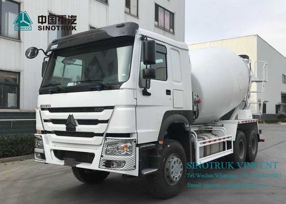 Caminhão do misturador concreto do EURO 4 380HP 6X4 3830mm de ZZ1257N3841W
