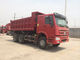 cor vermelha modelo resistente de Sinotruk Howo7 do caminhão basculante de 336hp 18M3 6x4 40T