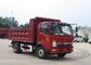 Caminhão basculante de 10-15 toneladas de CNTCN Sinotruk HOWO 4x2 com motor diesel e corpo da descarga de 8 Cbm