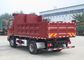Caminhão basculante de 10-15 toneladas de CNTCN Sinotruk HOWO 4x2 com motor diesel e corpo da descarga de 8 Cbm