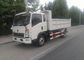 Veículo com rodas resistente profissional branco do caminhão basculante 6 de 20-30T Sinotruk 4x2 para o sistema médio do elevador