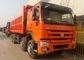 Quatro - caminhão basculante pesado 8×4 do eixo SINOTRUK 371 HP 50 toneladas que carregam 28CBM
