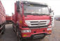 Do caminhão pesado da carga de SINOTRUK SWZ 6X4 tipo preto branco vermelho de aço do combustível diesel da cor