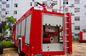 Carro de bombeiros 4x2 251hp do salvamento - tanque de água do caminhão 6m3 do bombeiro de 350hp SINOTRUK HOWO