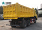 50t caminhão basculante resistente amarelo da carga 75km/H