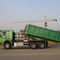 Caminhão de lixo do rolo do braço de gancho de SINOTRUK HOWO 6x4 para o lixo dos desperdícios do desperdício
