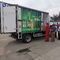Transporte de 5 toneladas do alimento dos vegetais de frutos do caminhão do congelador de refrigerador 4x2 do Euro 2 de HOWO