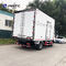 Transporte Van Container Cargo Box Truck do dever 4x2 da luz de HOWO