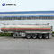 Usado 3 eixos 45000 litros abasteça o aço carbono/alumínio do reboque do caminhão de petroleiro