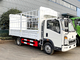Os caminhões comerciais do dever da luz de HOWO 4X2 5-10T estacam o caminhão da cama