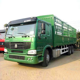 Esverdeie 6 x 4 caminhões 371HP resistentes 40 toneladas uma carga da cama para transportar a carga