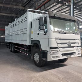 Padrão de emissão pesado branco do Euro II do caminhão da carga de SINOTRUK HOWO 6X4