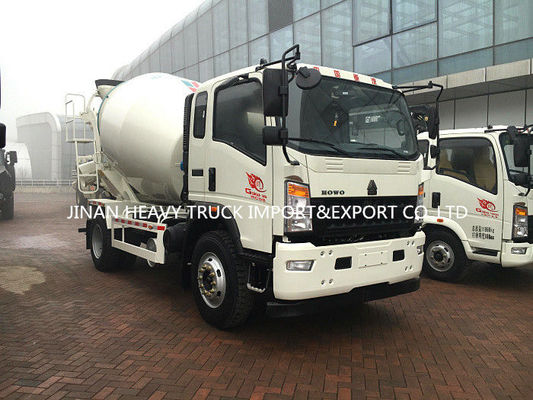 Mini Sinotruk 4 anúncio publicitário do dever da luz 5 6m3 transporta Asphalt Concrete Mixing Truck