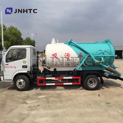 Caminhão de petroleiro resistente da sução da água de esgoto de Dongfeng 4x2