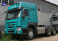 Tipo do combustível diesel de Tipper Truck 6X4 420HP do verde de Sinotruk HOWO
