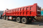 caminhão basculante resistente vermelho de Sinotruk Howo 8x4 das rodas 50T 12 com 30M3 capacidade LHD