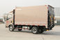 4x2 Euroii Howo 7000kg refrigerou o caminhão da caixa com motor de Yunnei e pneu de 6 triângulos