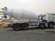 cor do caminhão do misturador concreto do eixo de 371hp 8×4 4 opcional com o petroleiro de 16 Cbm