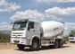 O caminhão basculante resistente de HOWO, caminhão 10 do misturador de cimento roda o depósito de gasolina 400L do Euro 2