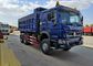 Caminhão basculante resistente do caminhão basculante do poder de cavalo do azul 371