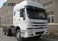 caminhão Lhd 371hp Zz4257s3241v do trator do reboque 50T Euro2 Sinotruk Howo dos pneus 6x4 10