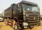 Cor resistente de 40 toneladas do preto do caminhão basculante 20M3 de 6x4 336hp SInotruk Howo7