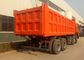 Quatro - caminhão basculante pesado 8×4 do eixo SINOTRUK 371 HP 50 toneladas que carregam 28CBM