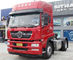 Caminhão basculante do reboque de trator noun de SINOTRUK STEYR 4X2 na cor vermelha para de 8-20 toneladas