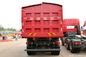 Special do caminhão de caminhão basculante da areia de SINOTRUK SWZ 8x4 nos eixos dianteiros vermelhos de cor HF12 para de 55 toneladas