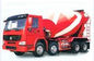 STEYR do diesel 8 x 4 caminhão 336hp do misturador concreto de Sinotruk e 8 Cbm na cor vermelha