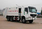 6x4 caminhão do compressor do lixo do padrão de emissão do Euro II, caminhão de lixo compacto 12m3