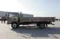 Os caminhões comerciais do dever da luz de HOWO 4x2 abastecem o eixo traseiro de salvamento da cor 160hp 8.2t de Brown