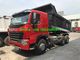Euro de 380hp LHD 4 10 rodas Tipper Truck For Mining