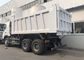 Caminhão branco da carga do CAMINHÃO de CAMINHÃO BASCULANTE do CAMINHÃO BASCULANTE de Sinotruk HOWO A7 6x4 371hp