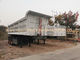 Sinotruk três reboques resistentes de 50 toneladas de Axle Front semi para o transporte da areia