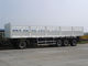 De três eixos de Axle Fence Cargo Trailer Tri dos rebanhos animais do Sidewall caminhão de reboque semi