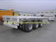 Reboque de Sinotruk três Axle Container semi para o transporte de recipiente