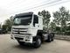 Caminhão 420hp do trator de Howo Sinotruk 6x4 da mola de lâmina