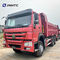 Mina Euro2 336hp vermelha de mineração mineral do caminhão basculante de Sinotruk HOWO 6x4 de 60 toneladas