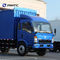 Vagão comercial Van Truck da caixa da carga do transporte dos caminhões do dever da luz de HOWO 4x2
