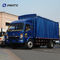 Vagão comercial Van Truck da caixa da carga do transporte dos caminhões do dever da luz de HOWO 4x2
