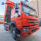 emissão do Euro II de 6x4 Sinotruk Howo 10 Wheeler Dump Truck 371hp