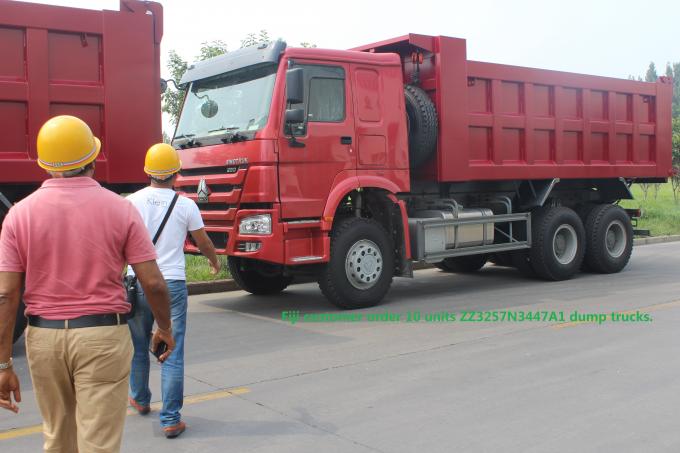 Consumo de petróleo seguro de Sinotruk Howo Tipper Heavy Load Truck Low